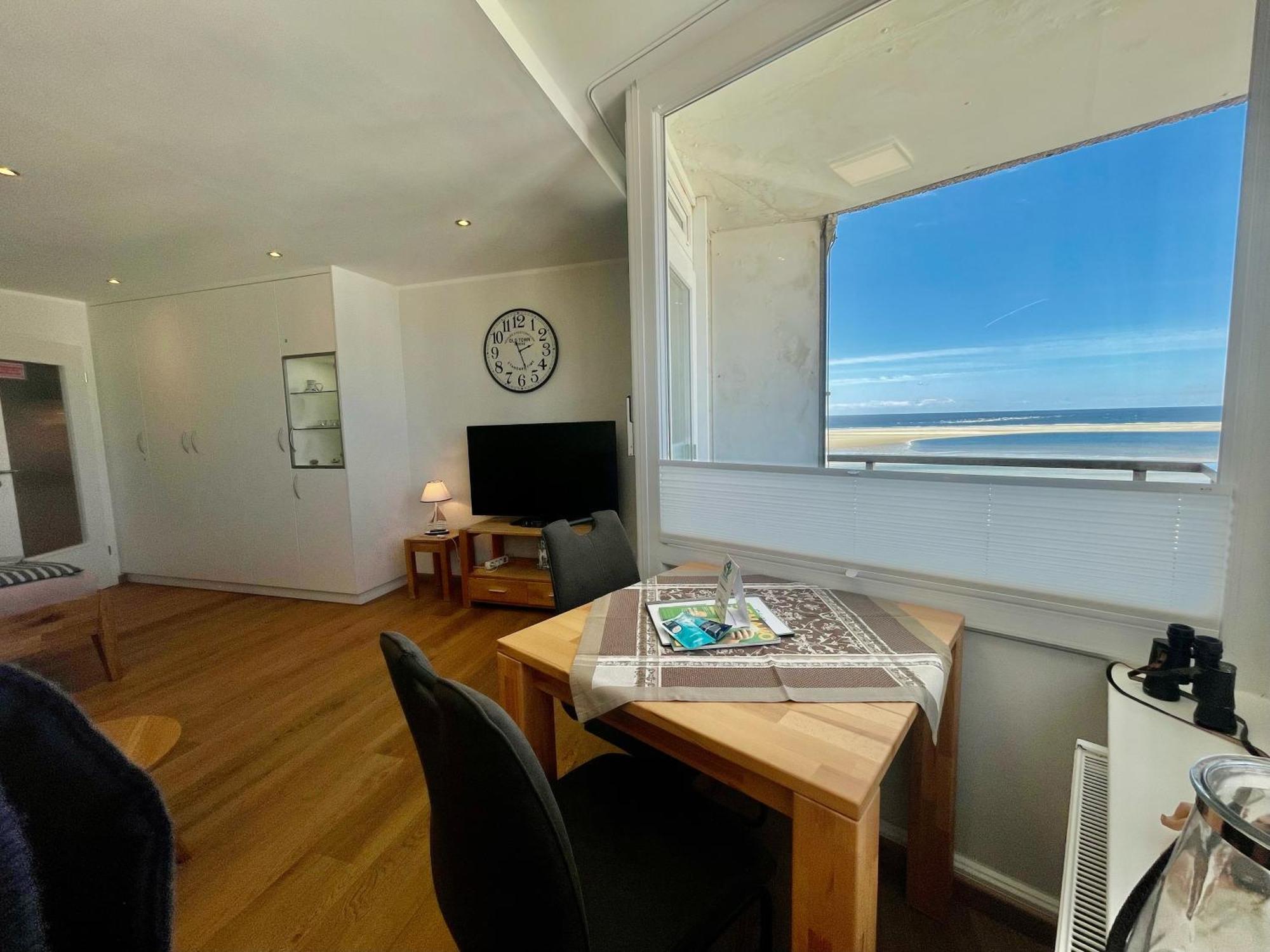 בורקום Strandblick Im Haus Seeblick Bismarckstrasse מראה חיצוני תמונה