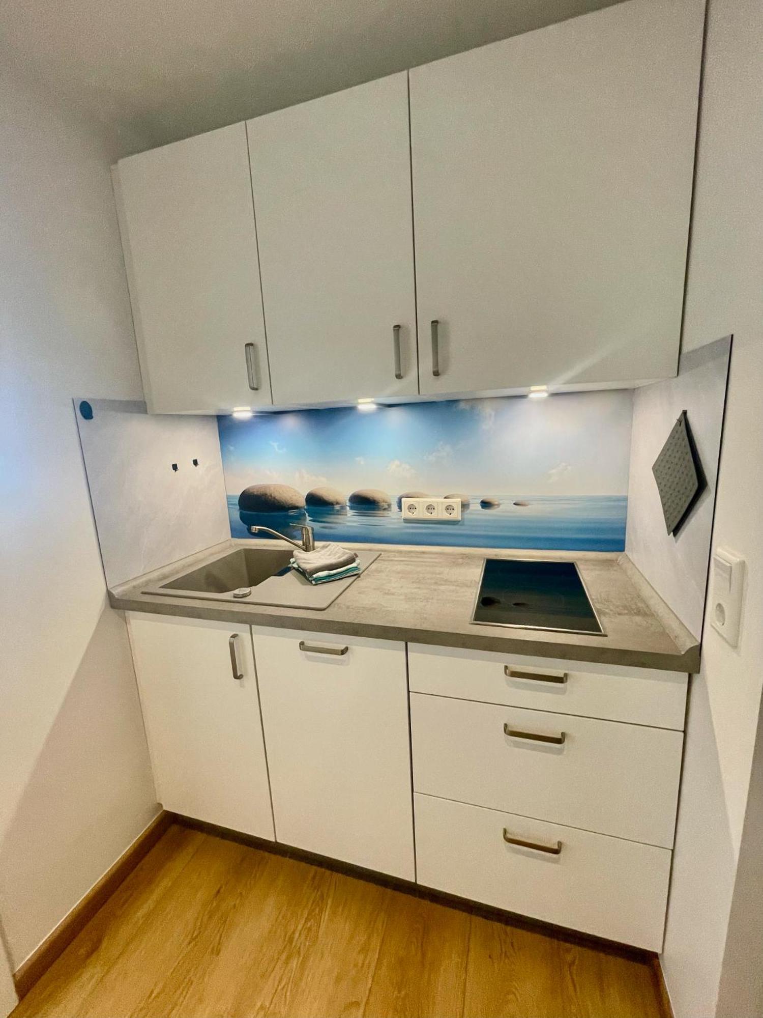 בורקום Strandblick Im Haus Seeblick Bismarckstrasse מראה חיצוני תמונה