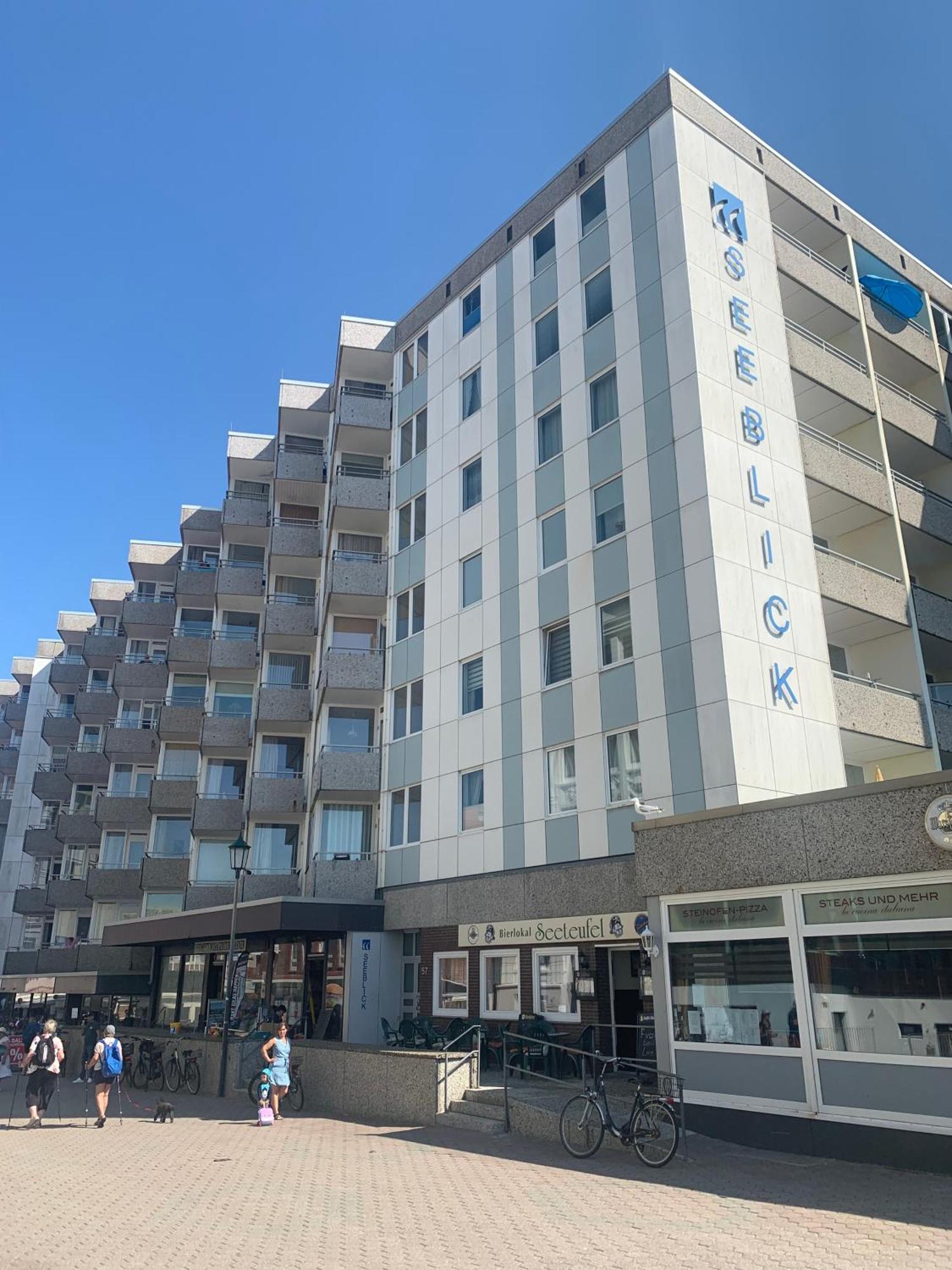 בורקום Strandblick Im Haus Seeblick Bismarckstrasse מראה חיצוני תמונה