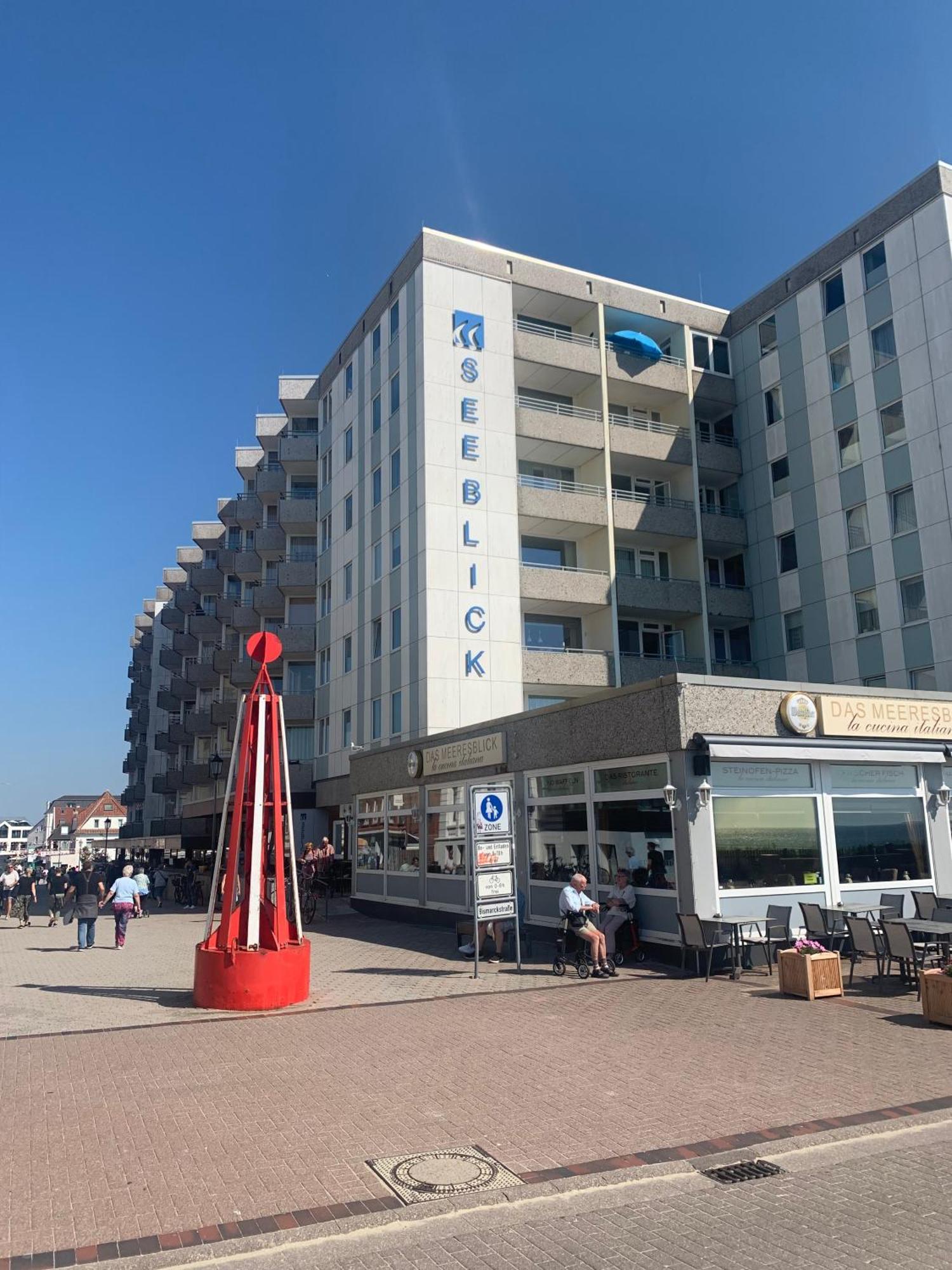 בורקום Strandblick Im Haus Seeblick Bismarckstrasse מראה חיצוני תמונה