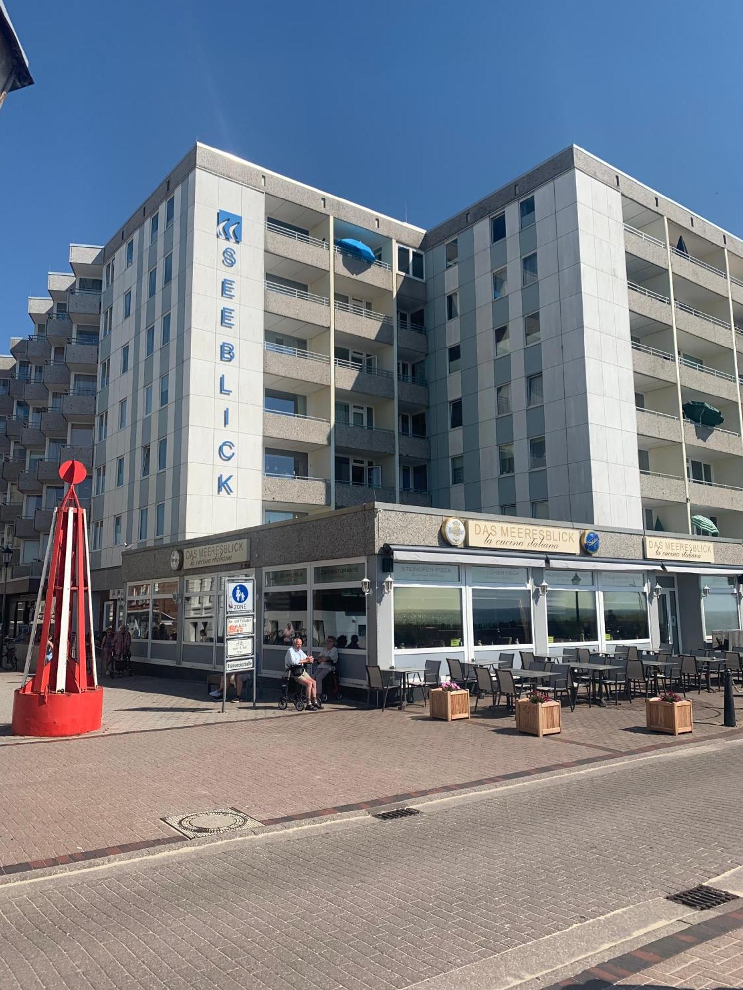 בורקום Strandblick Im Haus Seeblick Bismarckstrasse מראה חיצוני תמונה