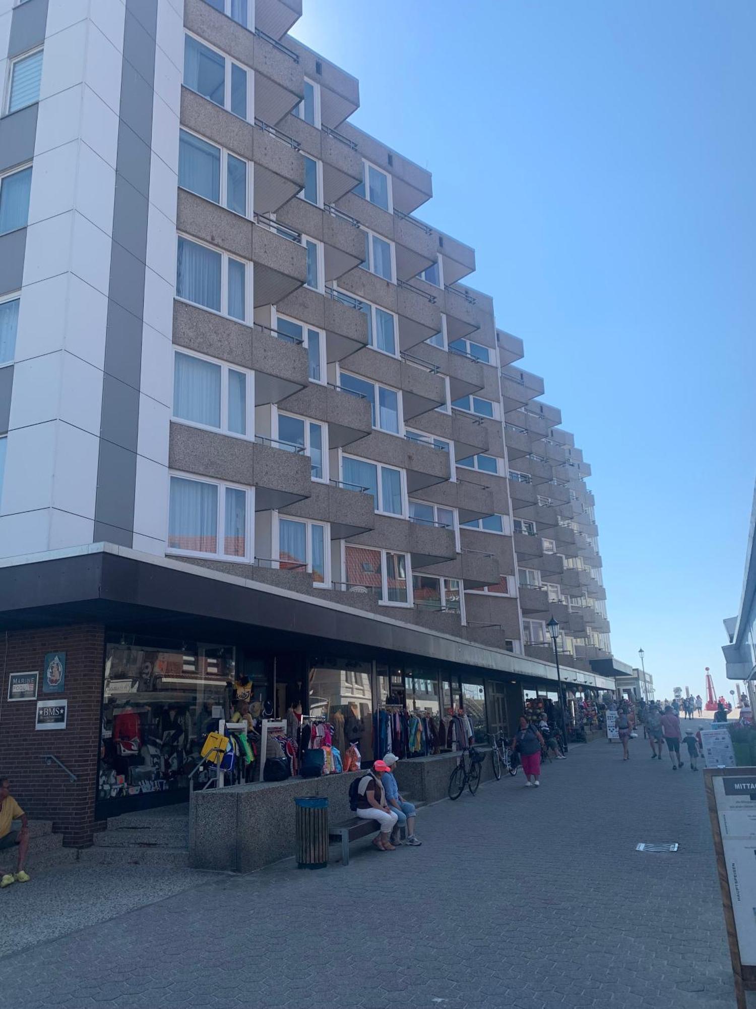 בורקום Strandblick Im Haus Seeblick Bismarckstrasse מראה חיצוני תמונה
